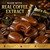 Close-up of Bali's Best Coffee Candy showing its smooth, glossy texture made with real coffee extract for authentic roasted coffee flavor in every piece.