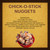Back label of Chick-O-Stick Nuggets package with product information.