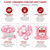 Cinnamon Starlight Mints Hard candy bulk wrapped candy 2 Lbs. Starlite Mints