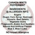 A clear label image listing Ingredients (sugar, corn syrup, dextrose, glycerin, gelatin, gums, artificial flavor, and color) and confirming no known allergens.