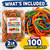 Gustaf's Rainbow Licorice Laces 2 lb Bulk Bag Assorted Fruity Candy Strings