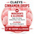 Ingredients and allergen information for Claey's Sanded Cinnamon Drops. Made with sugar, corn syrup, cinnamon, natural and artificial flavors, and color additives. No known major allergens. Freshly packed by Michele's Pantry.