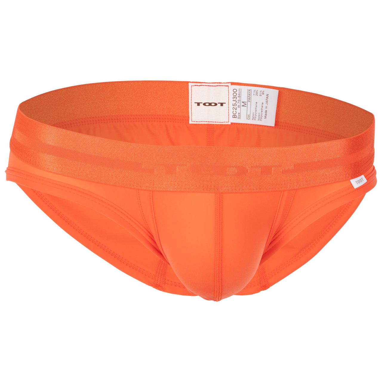 TOOT Underwear Neo Bikini Brief Papaya (BC25J300Papaya) MaleHQ