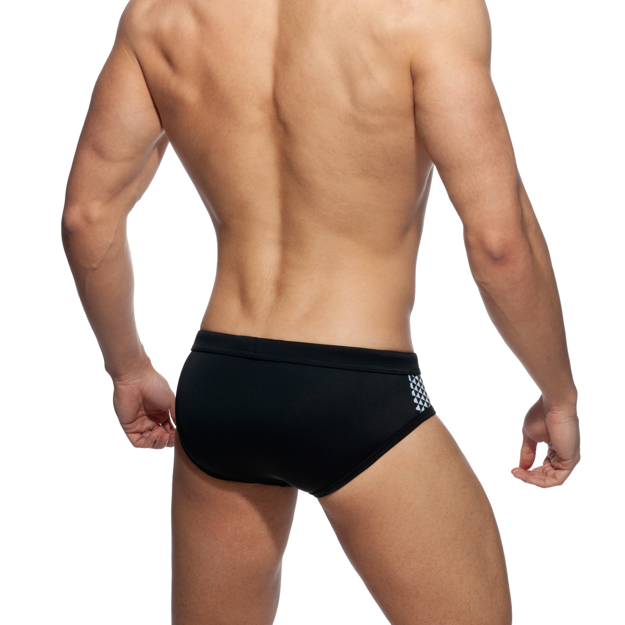 Addicted Swimwear Triangles Combi Swimbrief Black (ADS25510) Male HQ