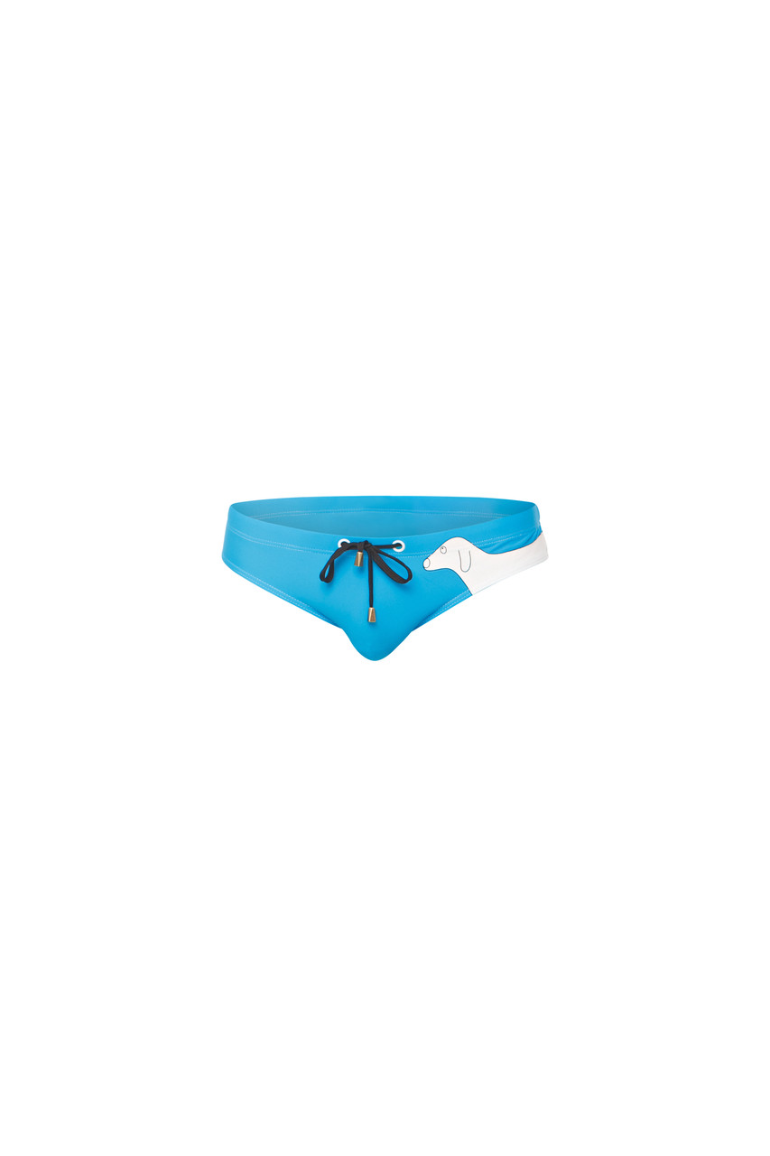 Marcuse Swimwear Puppy Swimbrief Blue | Male-HQ