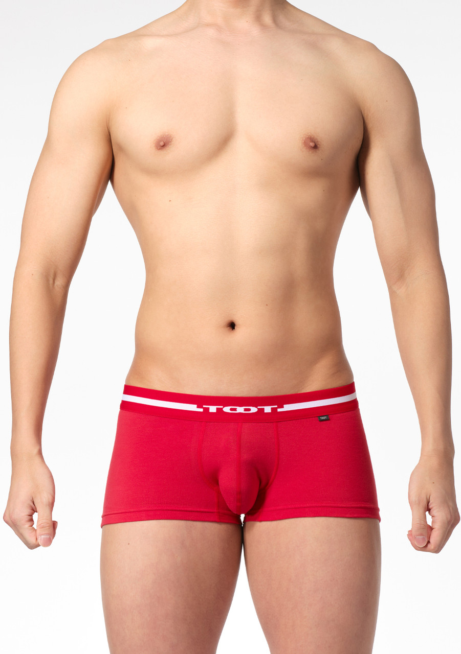 TOOT Underwear ReNEW Cotton Trunk Light Red