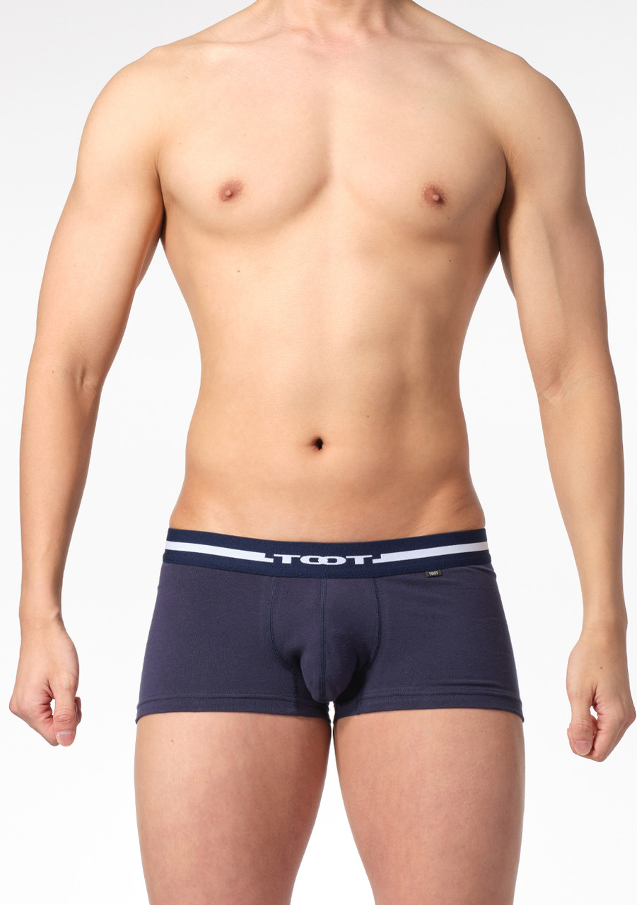 TOOT Underwear Piece Dyed Cotton Brief Navy (Online Only)