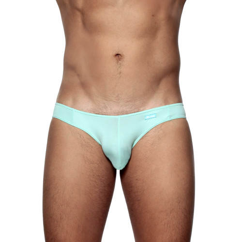 Groovin' Underwear Athletic V-Cut Bikini Brief Mint Green
