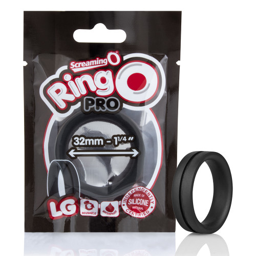 Screaming O RingO Pro LG Cock Ring Black (RP1-110-BLK)