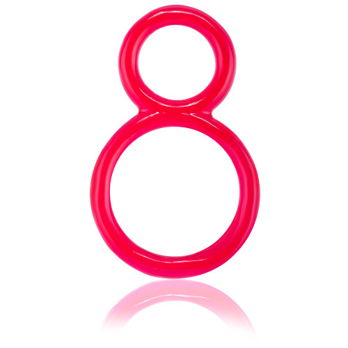 Screaming O Ofinity Double Erection Ring Red (OFY-110-RD)