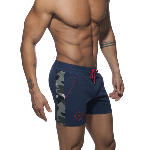 Addicted Sport Camo Short Navy (AD662-09)