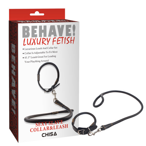 Chisa Behave! Sex Slave Collar and Leash (CN-632112462)