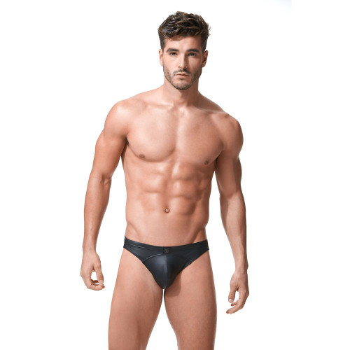 Leather jock strap by Gregg homme, Black Leather Jockstrap