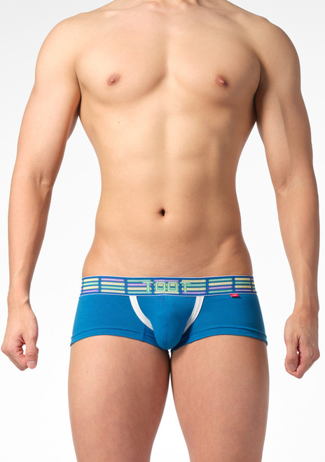 TOOT Underwear Laser Line Cotton Nano Trunk Blue (NB23S101-Blue)