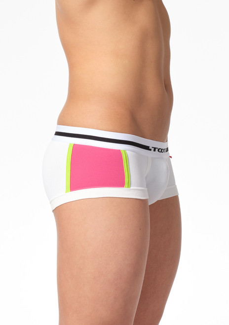 TOOT Underwear Spring Mesh Nano Trunk White (NB23S304-White) | Male-HQ