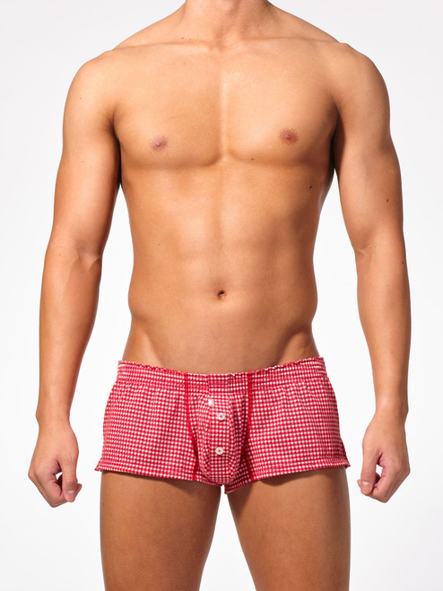 TOOT Delave Soccer Fitted Trunks Red (FT24S506)