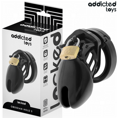 ADDICTED TOYS LOCKED - OBSIDIAN HOLD PENIS CAGE SIZE Small (D-242965) ADDICTED TOYS LOCKED - OBSIDIAN HOLD PENIS CAGE SIZE Small (D-242965)