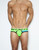 C-IN2 Underwear - Super Bright Lo No Show Profile Brief Gecko (1013-308)