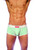 Groovin' Underwear Ventilated Cup Boxer Green (CB1601-Green)