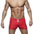 Addicted Swimwear Sailor Stripes Shorts Red  (ADS177-06)