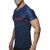 Addicted V-Neck AD Combi Mesh T-Shirt (AD660-09)