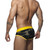 Addicted Underwear Camo Stripe Brief Yellow (AD764-03)