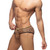 Addicted Swimwear Leopard Stripes Swimbrief Tan (ADS267-13)