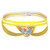 TOOT Underwear Tiger Scratch Jockstrap Yellow (YB25L400-Yellow)