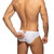 Addicted Swimwear Allover Zip Swim Brief White (ADF150-01)