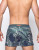 2EROS Beachwear Forest Green Hawaiian Print Shorts