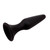 Chisa Black Mont Silicone Butt Plug 4.5"