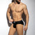 ES Collection Underwear Recycled Rib Brief Black (UN570-10)