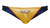 AQUX Swimwear Deco-Line C Swimbrief Gold (SBK4317)