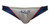 AQUX Swimwear Deco-Line C Swimbrief Silver (SBK4318)