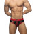 Addicted Underwear Camo Stripe Brief Red (AD764-06)