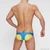 AQUX Swimwear Layered Hip Swimbrief Blue (SBK4432)