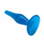 Blueline 4.75" Easy Insertion Butt Plug (BLM4037-BLU)