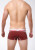 TOOT Underwear Emblem Sided Mesh Trunk Dark Red (CB26S312-Dark-Red)