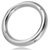 Metal Hard Stainless Steel Cockring 2" (50mm)