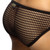 Addicted Underwear OpenWork Bikini Brief Black (AD1427-10)
