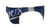 AQUX Swimwear Groovy Guy Swimbrief Navy (SBK4474)