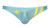 AQUX Swimwear Vertical Line Swimbrief Sheer Light Blue (SBK4473)