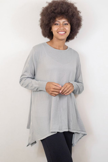The Traveller Sweater,  Silver