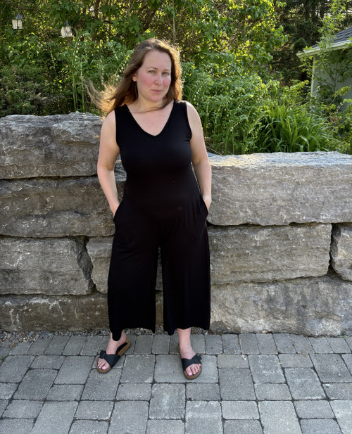 Bamboo Jumpsuit - Black