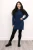 Dina Cotton Sweater , Vintage Indigo