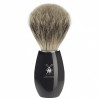 Muhle Shaving fine badger brush Modern K856 Black