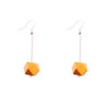 Mon Bijou - Drop Earrings - Gold Geometric Faceted Beads | The Design Gift Shop