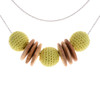 Mon Bijou - Necklace Elegance Nature - Light Green | The Design Gift Shop