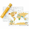 Scratch World Map - Travel Edition | the design gift shop