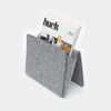 Kikkerland Bedside Felt Pocket Grey | The Design Gift Shop